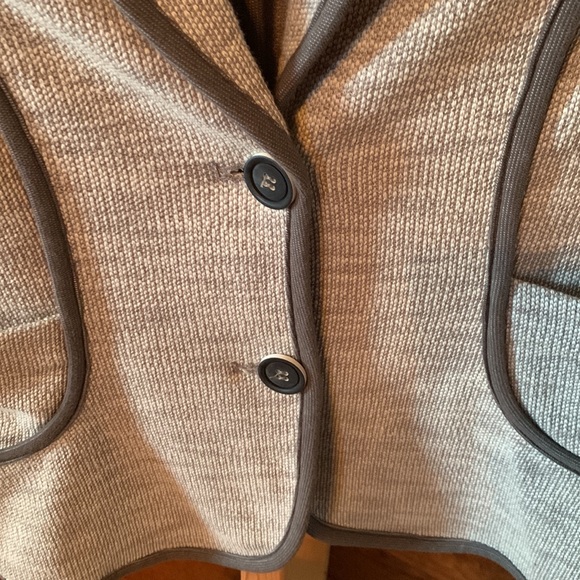 Cartonnier Blazer - Anthropologie Grey size Small - Picture 5 of 6